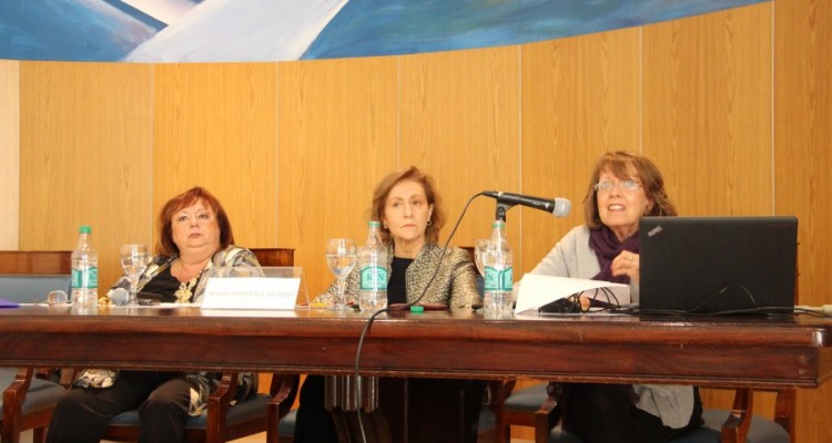 Beatriz Rodriguez, María Herminia Alonso y Anne Martin 