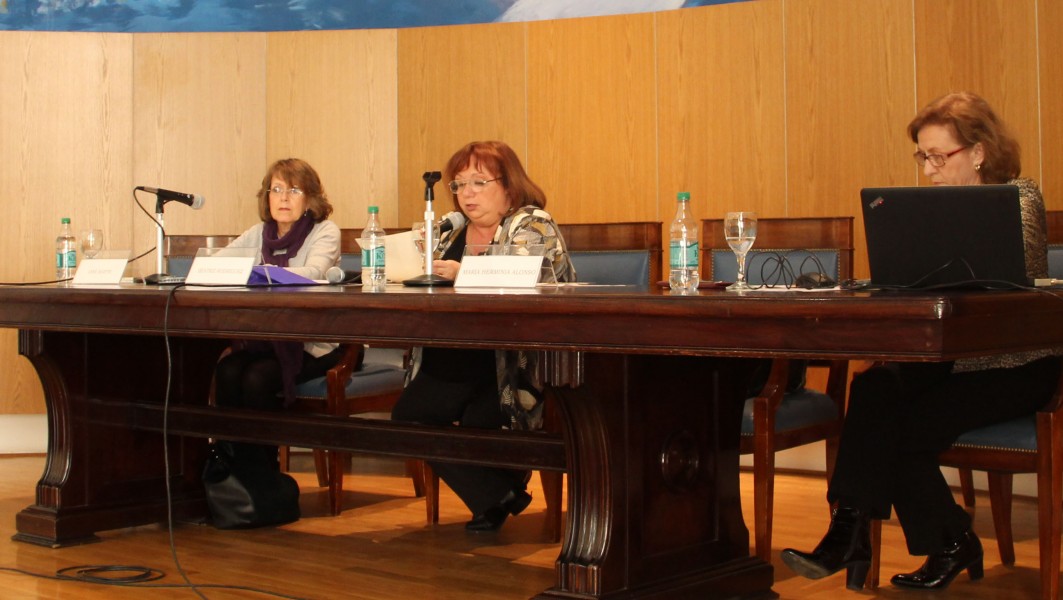 Anne Martin, Beatriz Rodriguez y María Herminia Alonso