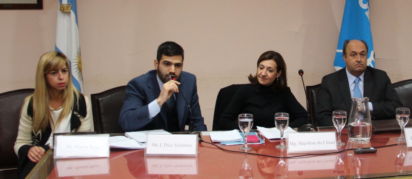 Noelia Ruiz, I. Díaz Solimine, Ségolène du Closel y Osvaldo Pitrau