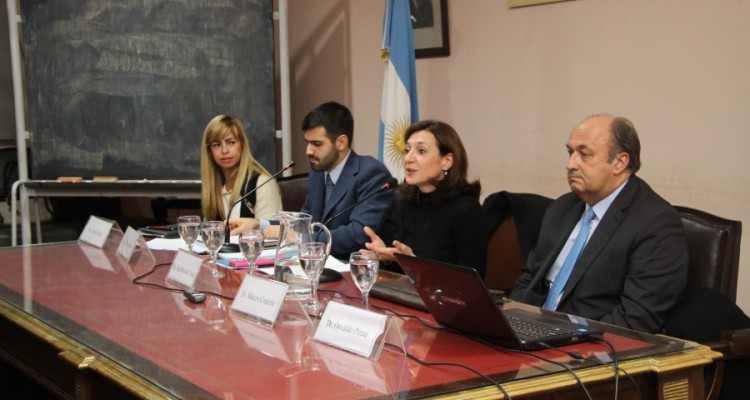 Noelia Ruiz, I. Díaz Solimine, Ségolène du Closel y Osvaldo Pitrau