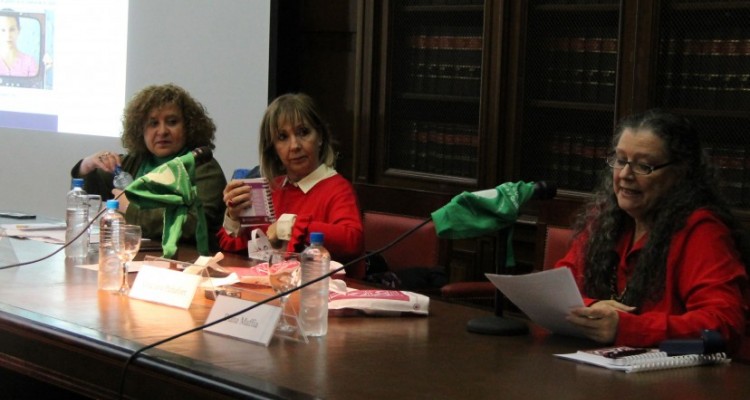 Patricia Gómez, Liliana Hendel y Diana Maffía