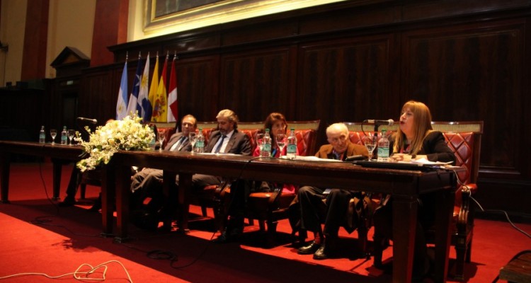 Marcelo Gebhardt, Juan Pablo Mas Vélez, Maureen Birmingham, Aldo Neri y Marisa Aizenberg