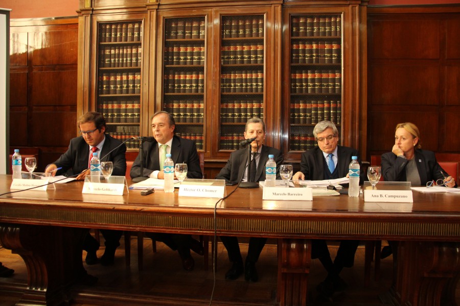 Cecilio Molina Hernández, Marcelo Gebhardt, Héctor O. Chomer, Marcelo Barreiro y Ana Belén Campuzano