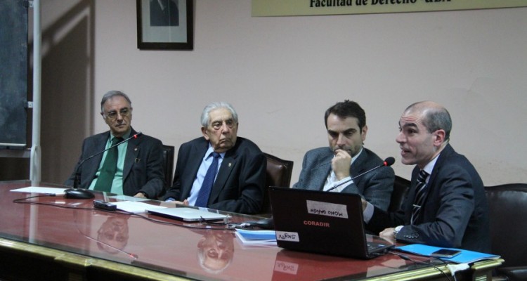 Rubén A. Calcaterra, Héctor R. Sandler, Héctor Mario Chayer y Juan Pablo Marcet