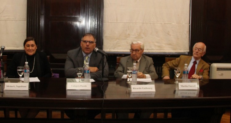 Aldana Rohr, Silvina González Napolitano, Calogero Pizzolo, Ricardo A. Guibourg, Martín D. Farrell y Patricia Elizalde