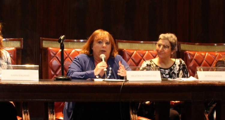 Sara Salinas, Beatriz Rodriguez, Mónica Giozza y Paula Ortiz