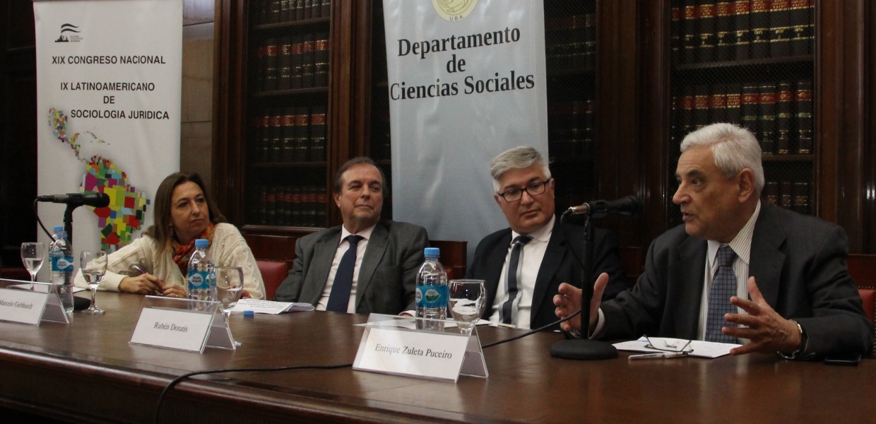 Andrea L. Gastron, Marcelo Gebhardt, Rubén H. Donzis y Enrique Zuleta Puceiro