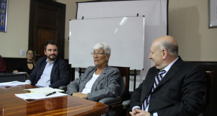 Juan Pablo Mugnolo, Mónica Pinto y Miguel Ángel Maza