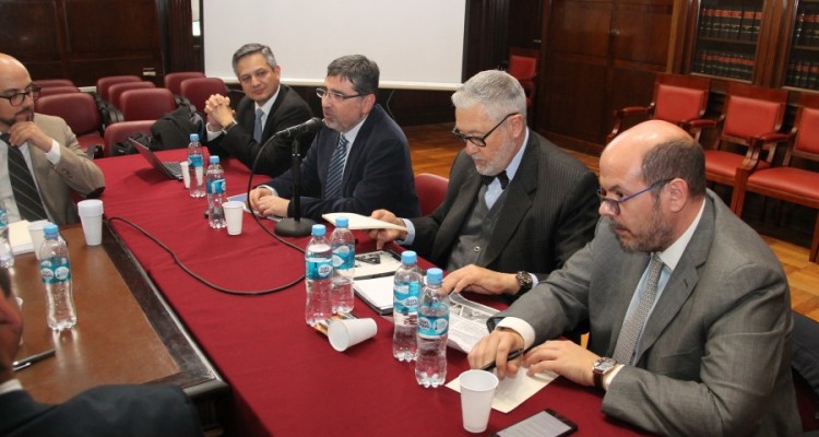 Fabián Huepe, Juan Carlos Ferrada, Ernesto A. Marcer y Santiago García Mira