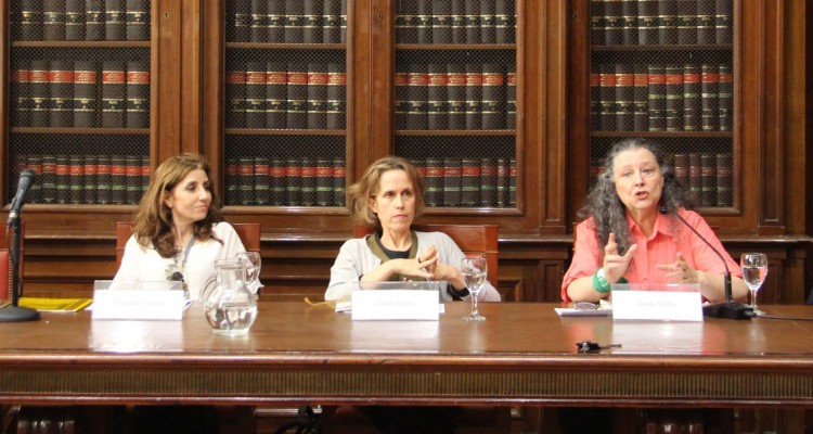 Iñaki Anitua, Julieta Di Corleto, Lila Caimari, Diana Maffía y Leonardo Filippini