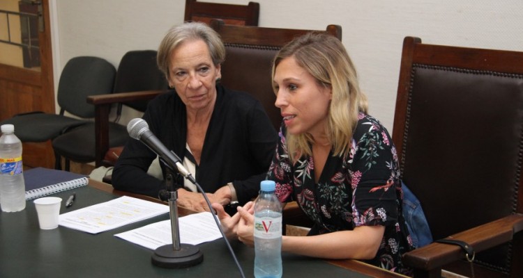 Alicia Bermolen y Aurélia Gandrey