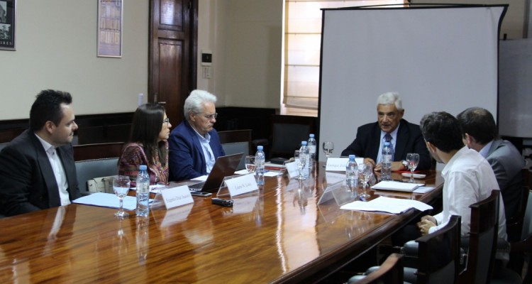 Eugenio Díaz Jausoro, Laura N. Lora, Ignacio Aymerich Ojea y Enrique Zuleta Puceiro