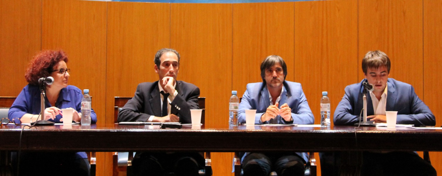 Carla Cavaliere, Leandro Halperin, Ariel Cejas Meliare e Ignacio Arriaran