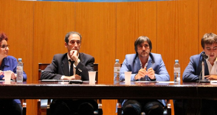 Carla Cavaliere, Leandro Halperin, Ariel Cejas Meliare e Ignacio Arriaran