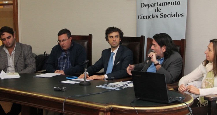 Julián Axat, Miguel Vedda, Guido Croxatto, Ricardo Rabinovich-Berkman y Andrea Gastron