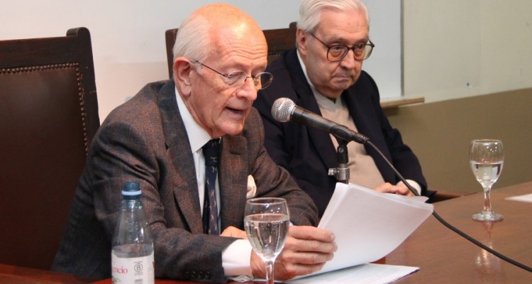 Martín D. Farrell y Ricardo Guibourg