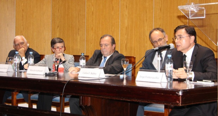 Ricardo Gil Lavedra, Delia Ferreira Rubio, Marcelo Gebhardt, Carlos F. Balbín y Jorge Fontevecchia