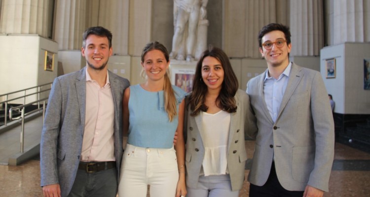 Kevin Gerenni, Catalina Ledebur, Stefanía Ayelén y José Ryb