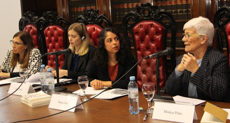 Adela Seguí, Cara Hume, Meera Deo y Mónica Pinto