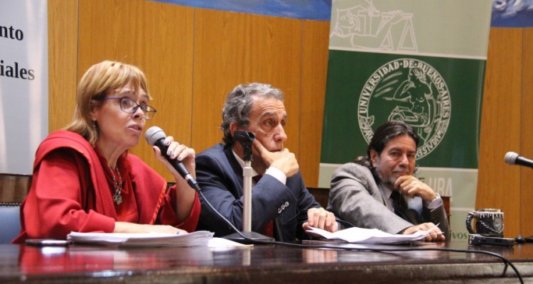 María de las Victorias González Silvano, Claudio Kiper y Ricardo Rabinovich-Berkman