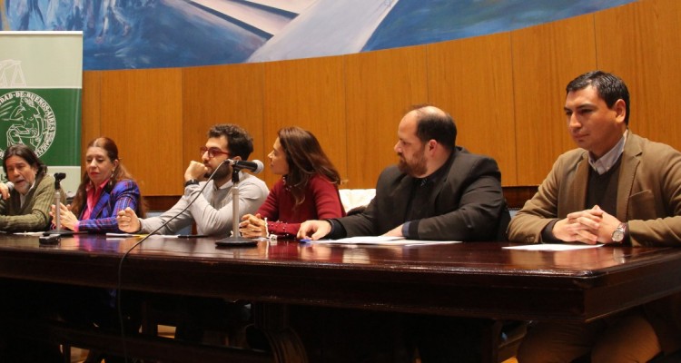 Ricardo Rabinovich-Berkman, Isabel González Nieves, Marcos Giampani, Aline Cristina Nogueira de Freitas, Nelson Januario Basile Neto y Daniel Alejandro Bravo Silva