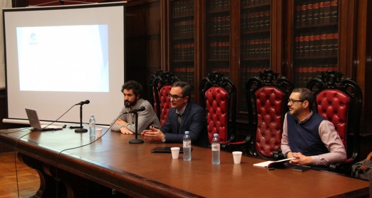 Juan Pablo Montiel, Mateo Bermejo y Marcos Genovese