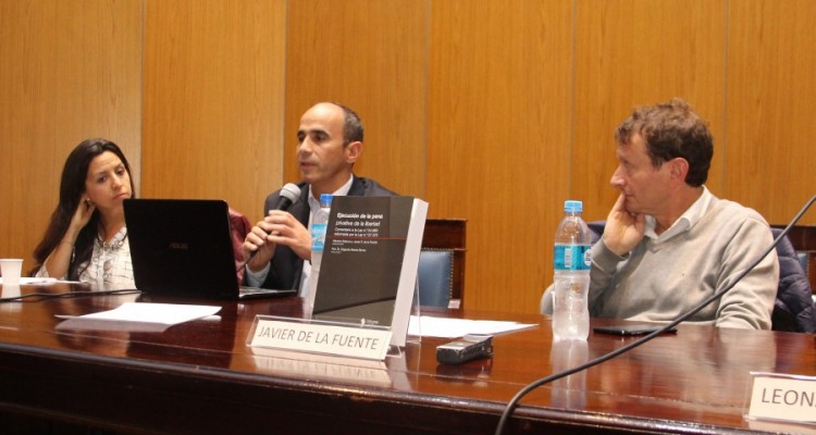 Silvina Alonso, Javier De la Fuente y Leonardo Pitlevnik