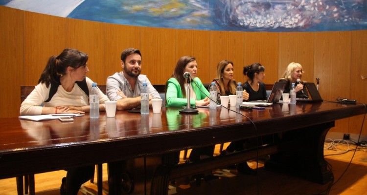 Malena Derdoy, Nicolás J. Papalía, Natalia Figueroa, Genoveva Cardinali, María Belén Dileo y Virginia Badino