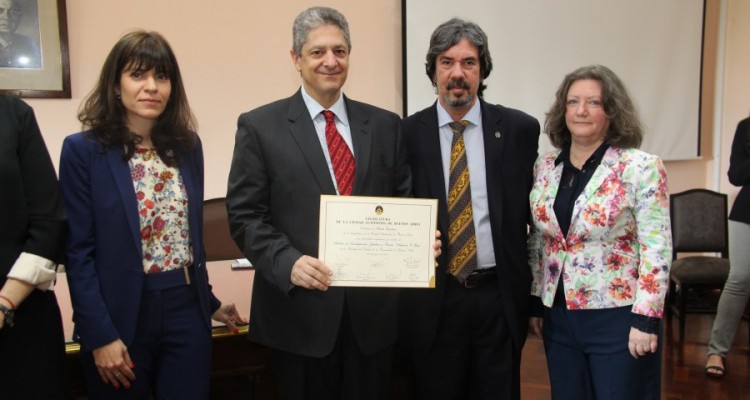 Luciana Scotti, Marcelo Alegre, Daniel Rodriguez Masdeu y María Gracia Nenci