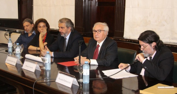 Daniel Ricci, Catalina Nosiglia, Juan Pablo Mas Velez, Manuel Castells y Ricardo Rabinovich-Berkman