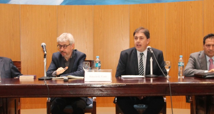 Enrique Bullit Goñi, Horacio G. Corti, Eduardo Laguzzi y Daniel Barbato