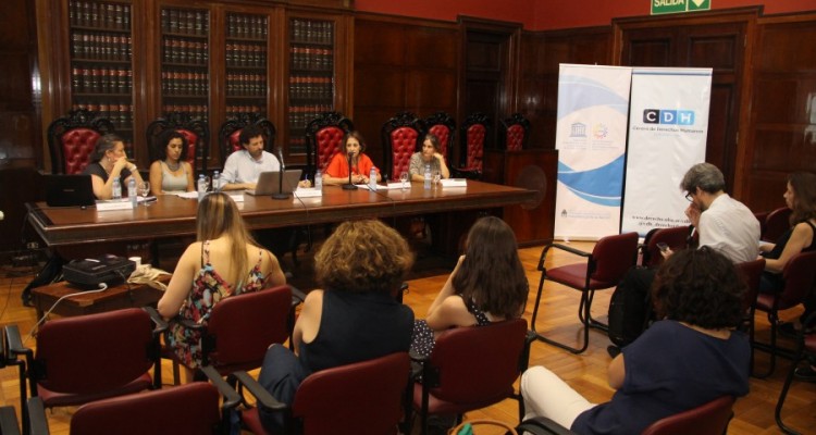 Presentación de los resultados de la encuesta sobre percepción de derechos humanos de estudiantes de la Facultad