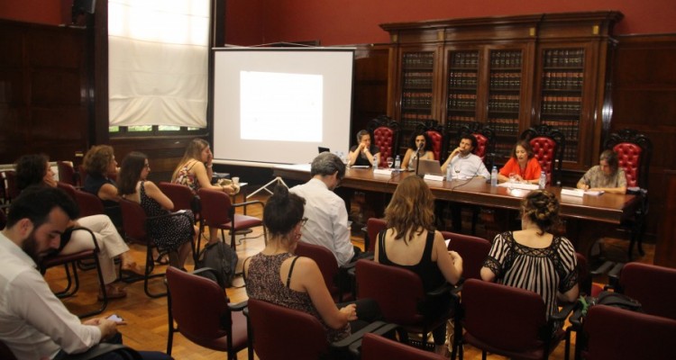 Presentación de los resultados de la encuesta sobre percepción de derechos humanos de estudiantes de la Facultad