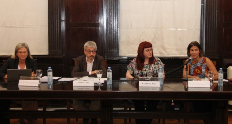 Agustina O’Donnell, Horacio Corti, Candelaria Botto y Fabiana Schafrik de Nuñez