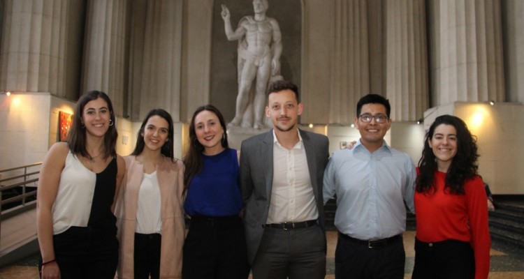 Lucía Aldana Cotella, Malena Podoroisky, Manuela Gargano, Agustín Nicolás Pantano, Rodrigo Nicolás Silveti y María Victoria Llorente