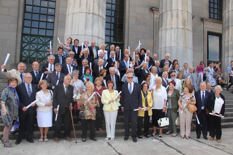 Homenaje a la promoción 1969 en su 50 aniversario de graduación