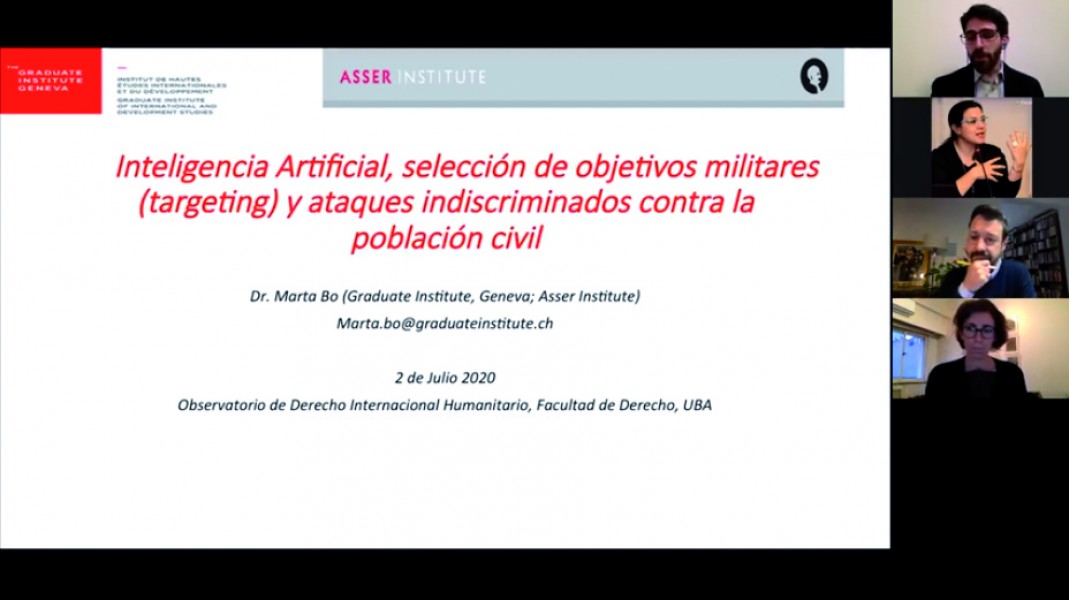 Inteligencia artificial, selección de objetivos militares <i>(targeting)</i> y ataques indiscriminados contra la población civil