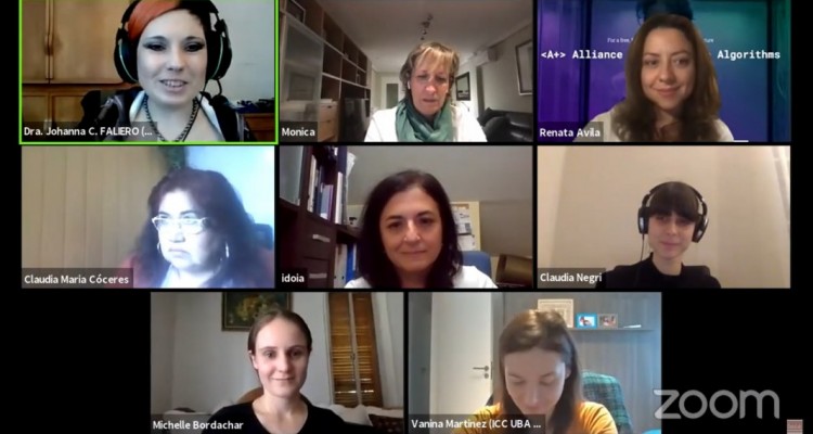 Primer congreso internacional en algoritmos, inteligencia artificial, perfilamiento e identidad digital: #AllWomenPanel en alta tecnología y derecho