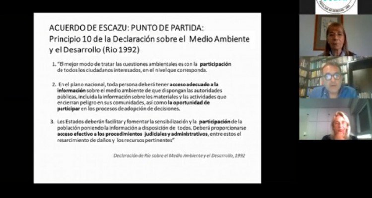 Acuerdo de Escazú. Una mirada desde la sociedad civil: futuro de las regulaciones de bosques y humedales