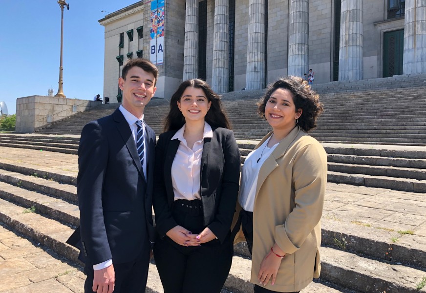 El equipo representativo de la Facultad alcanzó las semifinales de la Competencia Jean Pictet sobre Alegatos y Simulaciones en Derecho Internacional Humanitario