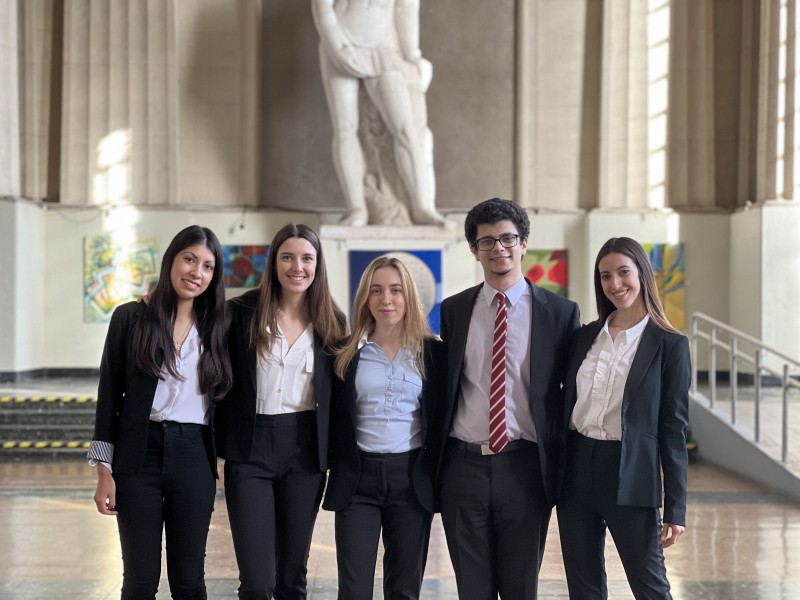 El equipo de la Facultad tuvo una destacada participación en la Philip C. Jessup International Law Moot Court Competition