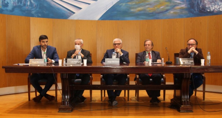 Diego Bercholc, Luis Papagni, Jorge Bercholc, Marcelo Gebhardt y Roberto Lopez Belloso