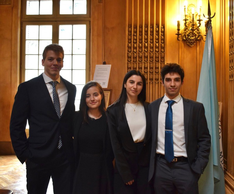 El equipo de la Facultad avanzó a las rondas eliminatorias de la edición 29 de la Competencia Willem C. Vis de Arbitraje Comercial Internacional 