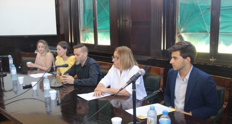 Carolina Szmoisz, Natalia Figueroa, Sebastián Rodrigo Ghersi, Mónica Herrán y Pedro Malm Green