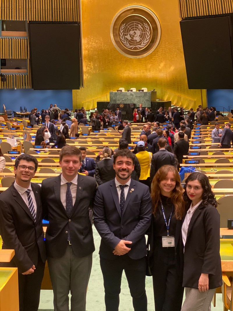 Participación destacada del equipo representativo en la NMUN de Nueva York