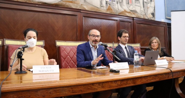 Leandro Vergara, Diego Duquelsky y Juan Pablo Alonso