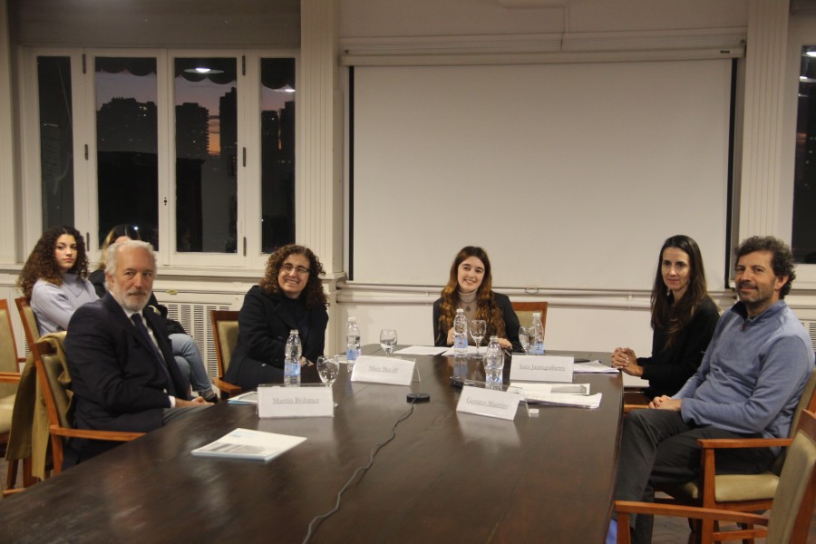 Martín Böhmer, Mary Beloff, Lucia Martínez Larrea, Inés Jaureguiberry y Gustavo Maurino