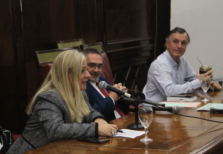 Lorena Maggio, Fernando Shina y Waldo Sobrino