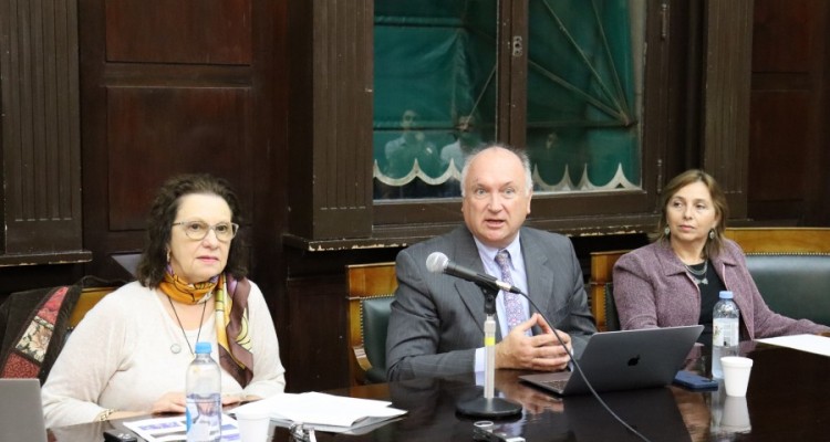 María Blanca Noodt Taquela, Guillermo Argerich y Adriana V. Villa