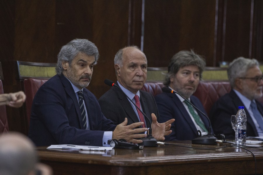 Leandro Vergara, Ricardo Lorenzetti, Juan Bautista Mahiques y Giovanni Melillo